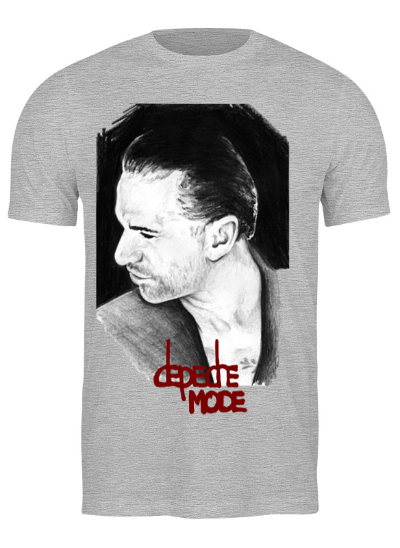 

Футболка мужская Printio Depeche mode серая S, Серый, Depeche mode