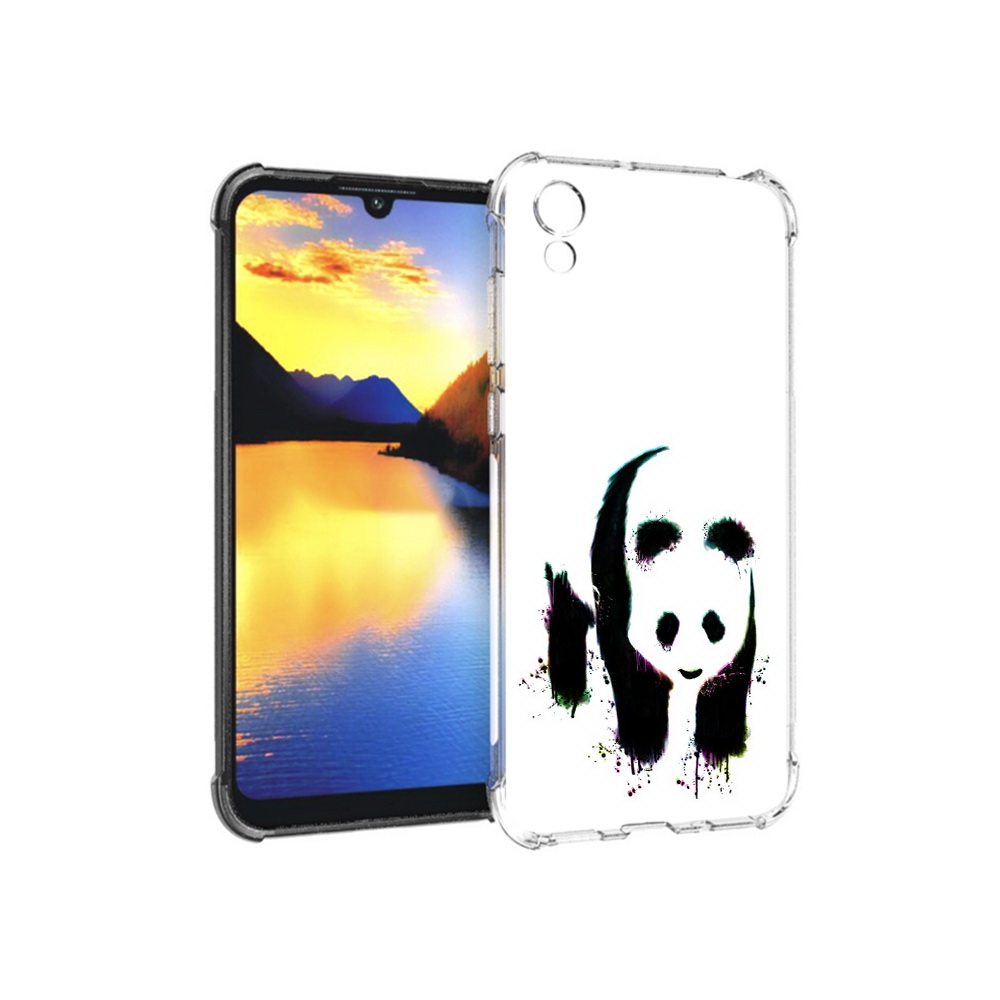 

Чехол MyPads Tocco для Huawei Y5 панда в акварели, Прозрачный, Tocco