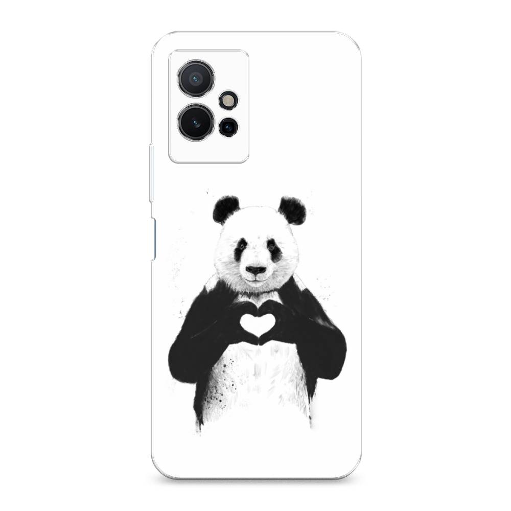 

Чехол Awog на Vivo Y75 5G "Панда love", Разноцветный, 266250-10
