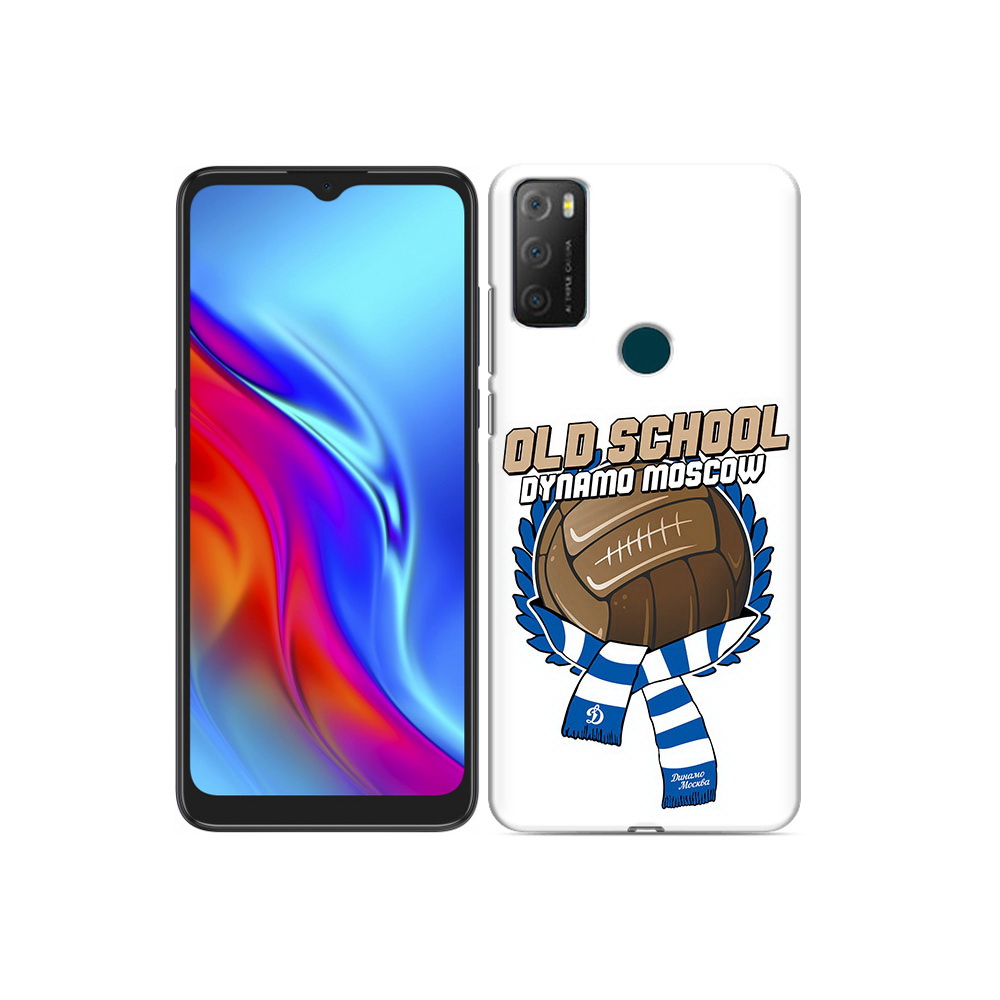 

Чехол MyPads Tocco для TCL 20e ФК Динамо олд скул, Прозрачный, Tocco