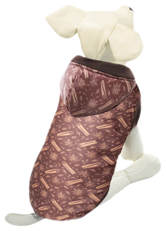 Попона для собак Триол Корица, мужской, коричневый, M, длина спины 30 см