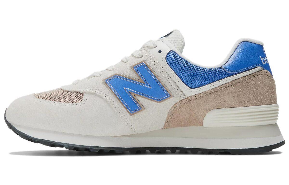 

Кроссовки унисекс New Balance NB 574 бежевые 38 EU, Бежевый, NB 574