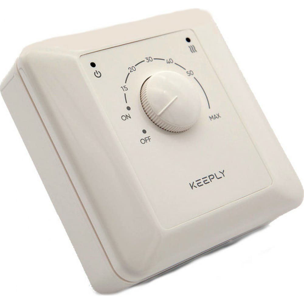 Терморегулятор белый 10.20 S KEEPLY KPL003503