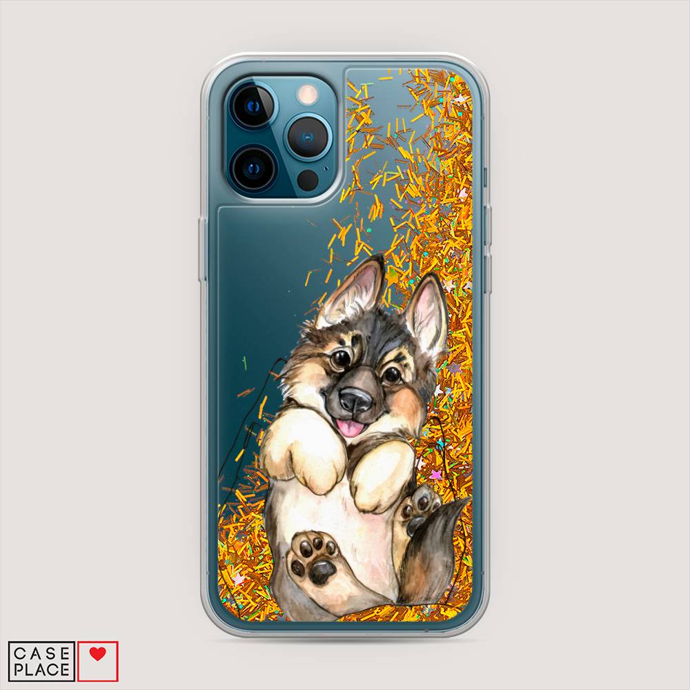 

Чехол Awog на Apple iPhone 12 Pro Max / Айфон 12 Pro Max "Овчарка в ладошках", Разноцветный, 12790-1