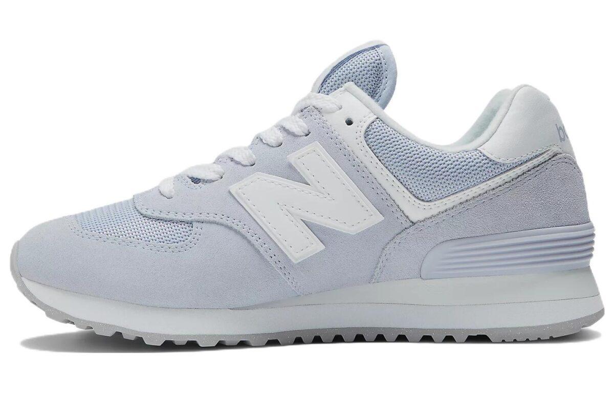

Кроссовки унисекс New Balance NB 574 голубые 44 EU, Голубой, NB 574