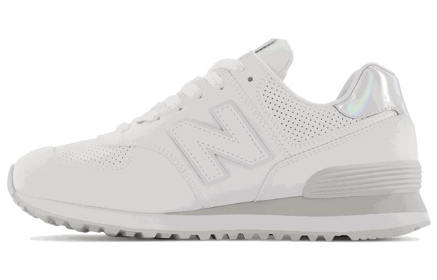 

Кроссовки унисекс New Balance NB 574 белые 40.5 EU, Белый, NB 574