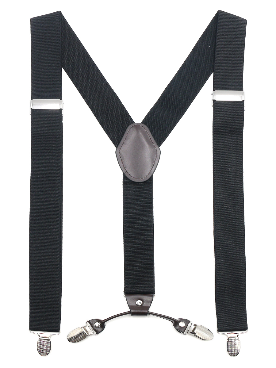 Подтяжки унисекс GENTLETEAM Suspenders-2 черные