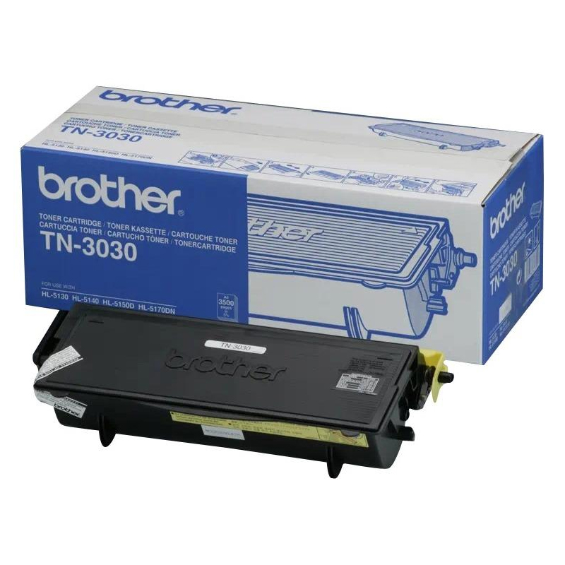 

Картридж для лазерного принтера BROTHER (TN3030) черный, оригинальный