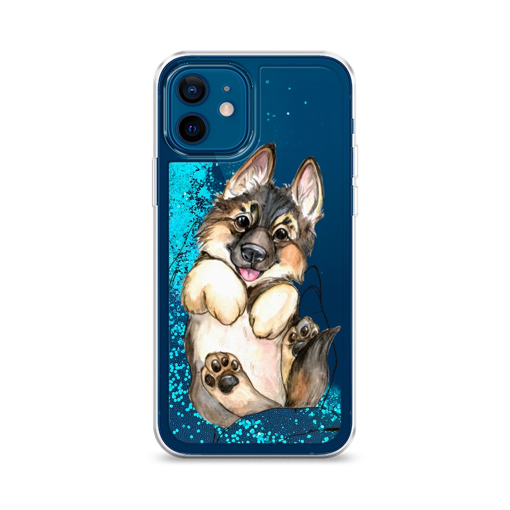 

Чехол Awog на Apple iPhone 12 / Айфон 12 "Овчарка в ладошках", Разноцветный, 12593-1