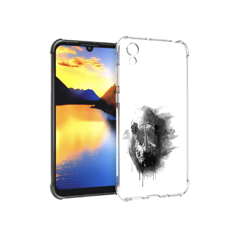 

Чехол MyPads Tocco для Huawei Y5 носорог, Прозрачный, Tocco