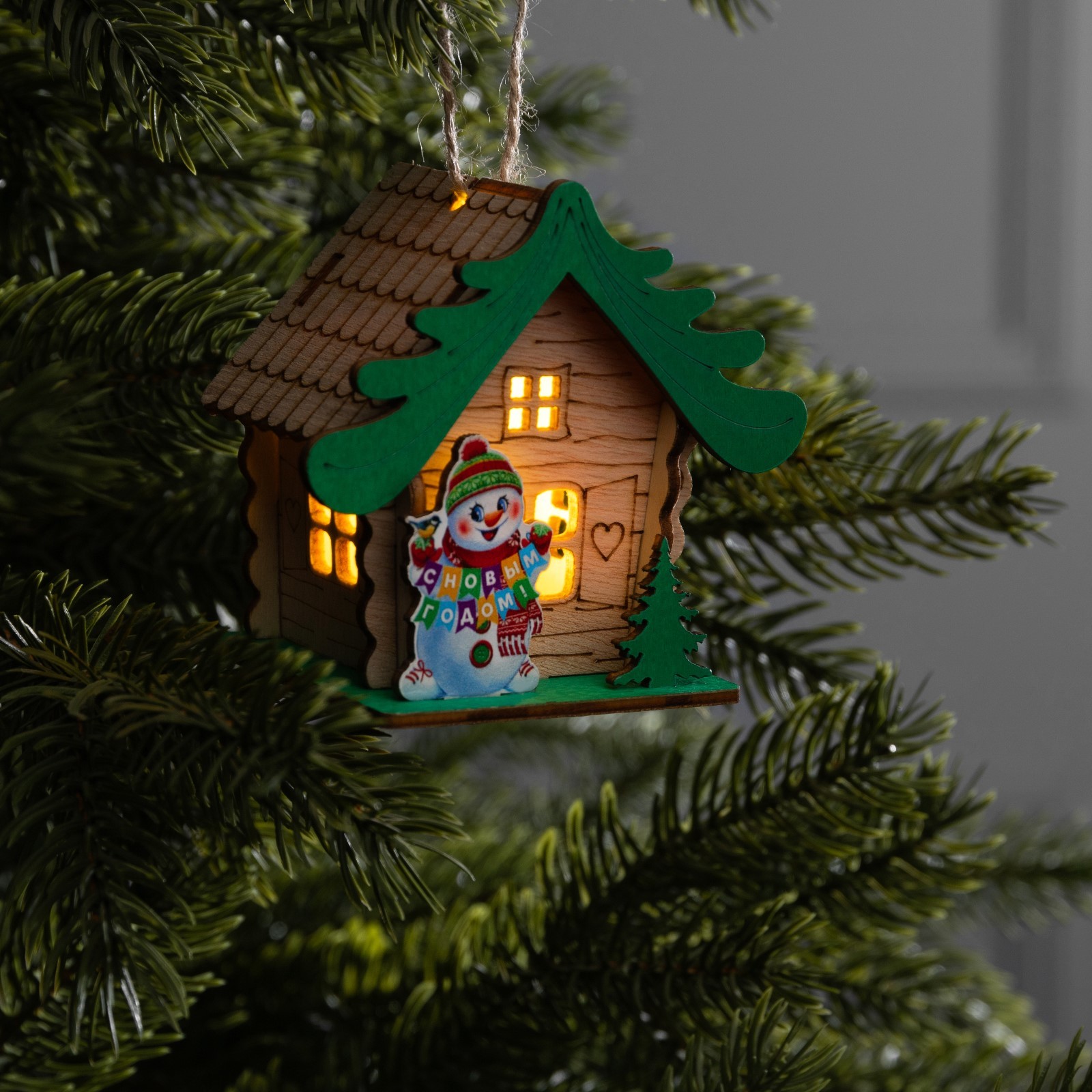 

Подвеска световая Luazon Lighting Дом снеговика