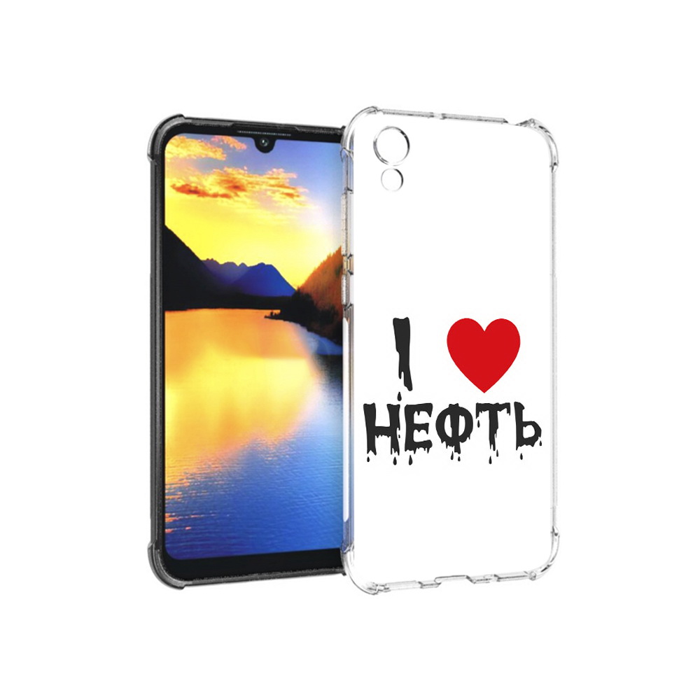 

Чехол MyPads Tocco для Huawei Y5 нефть, Прозрачный, Tocco