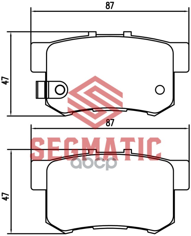 

Колодка Торм Диск Зад Honda Civic 1.8 2005-2012 S SEGMATIC SGBP2575