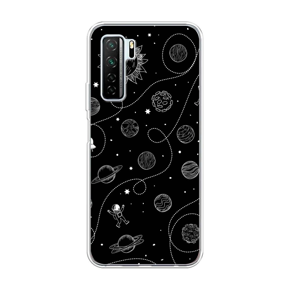 

Чехол Awog на Huawei Nova 7 SE "В невесомости", Бежевый, 6102950-4