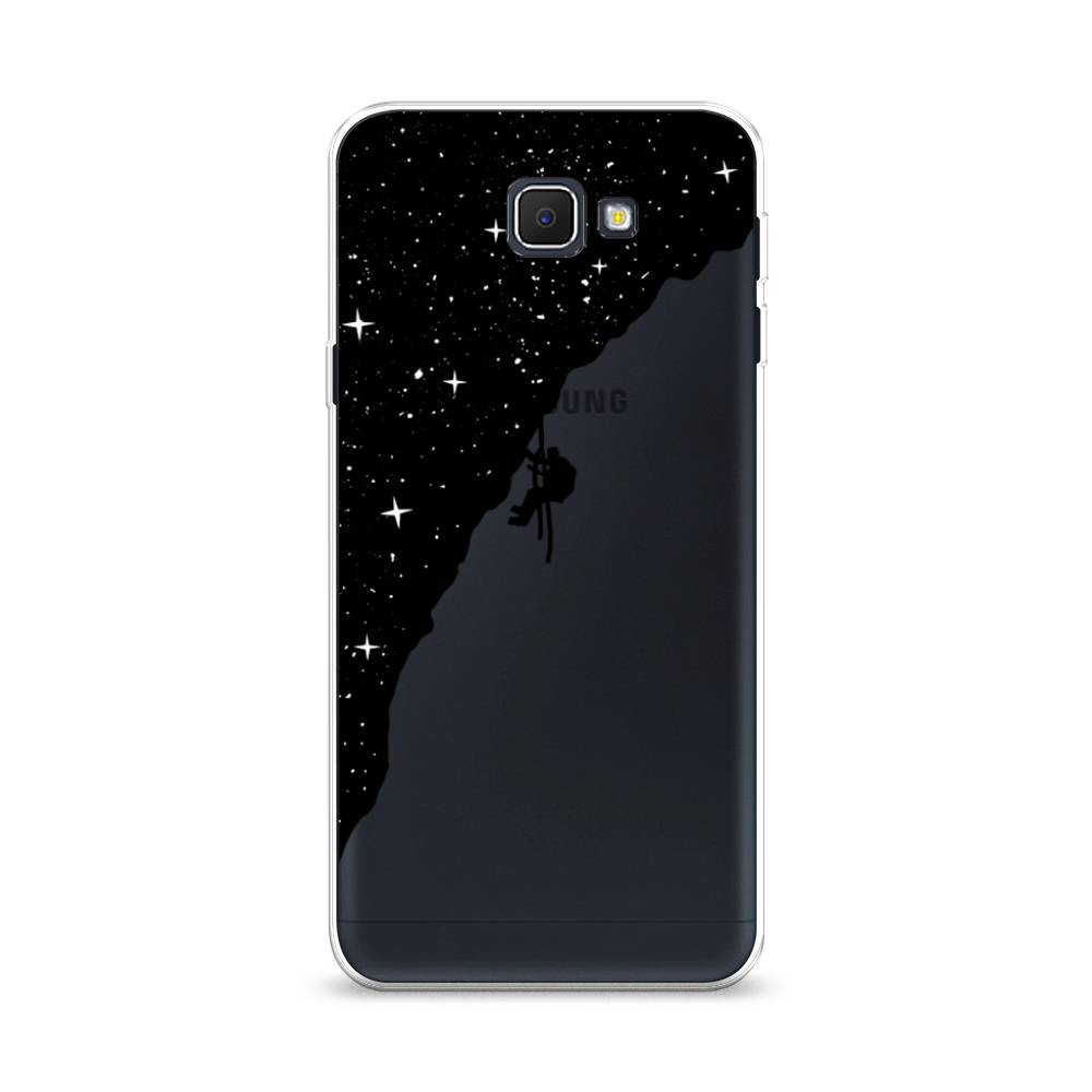 

Чехол Awog на Samsung Galaxy J5 Prime 2016 / Самсунг J5 Prime 2016 "Скалолаз в космосе", Черный;белый;бежевый, 22950-4