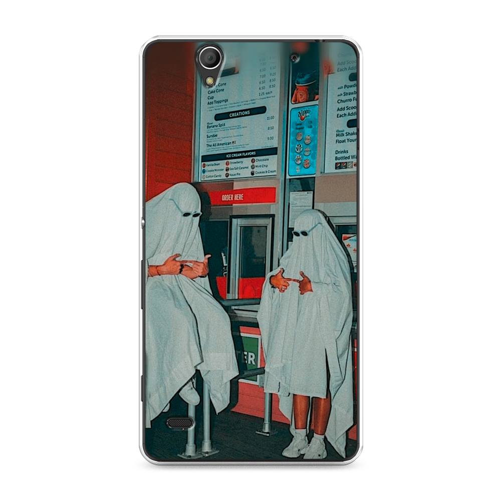 

Чехол Awog на Sony Xperia C4 "Chillin Killin", Разноцветный, 52650-9