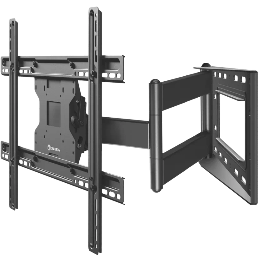 фото Кронштейн для телевизора 40"-75" onkron m7l наклонно-поворотный, чёрный