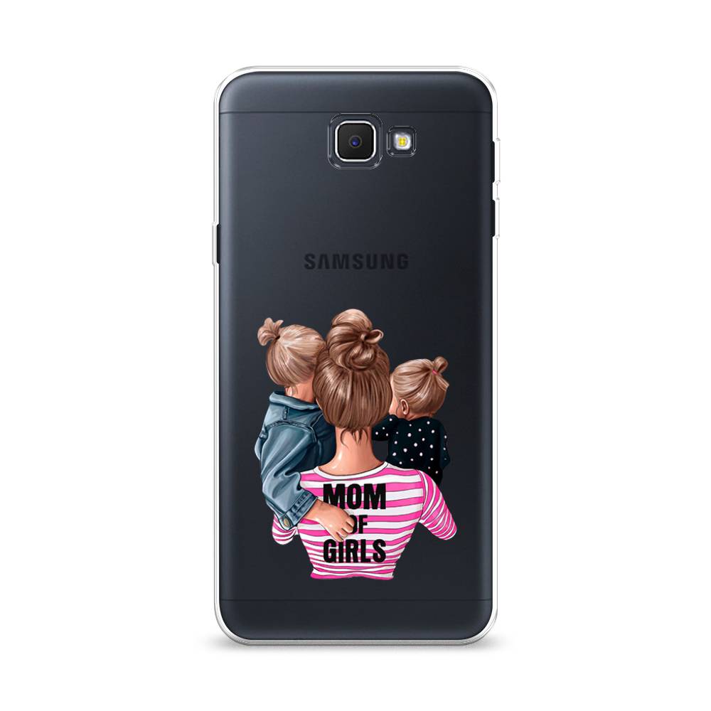 

Чехол Awog на Samsung Galaxy J5 Prime 2016 / Самсунг J5 Prime 2016 "Mom of Girls", Синий;розовый;черный, 22950-6