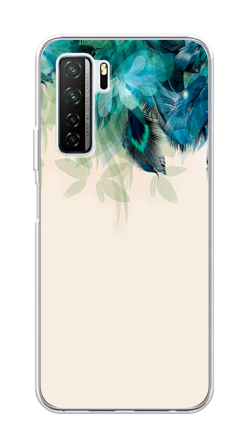 

Чехол Awog на Huawei Nova 7 SE "Перья голубого цвета", Бежевый;синий;голубой, 6102950-2