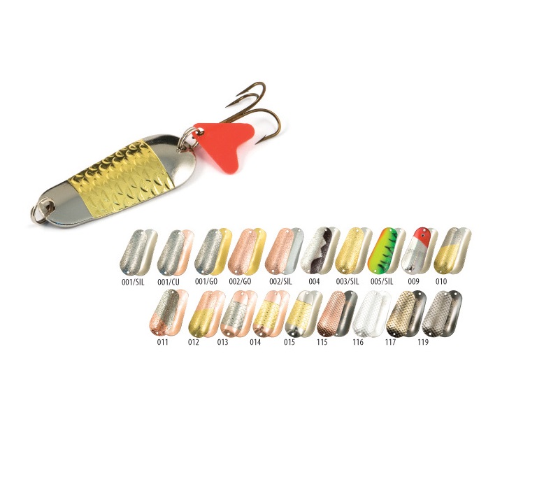 

Блесна колебалка Akara 1004 Shtorling 38 гр. 002/Sil, Серебристый, 1004 Shtorling