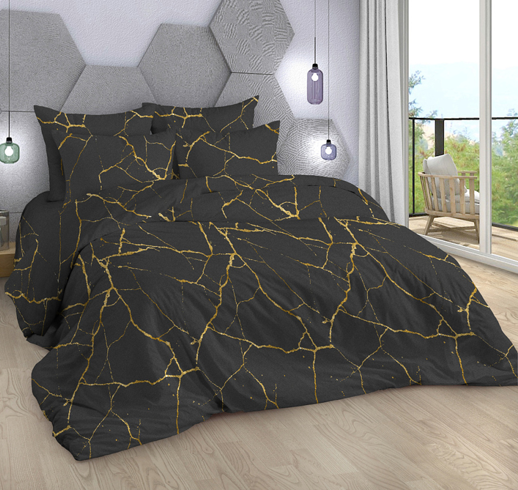 

Постельное белье Mercury Home Везувий Семейное поплин 2 наволочки 70x70, Везувий