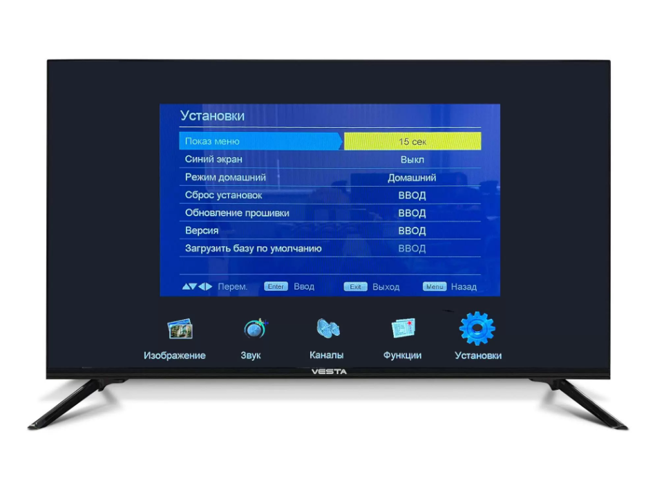 

Телевизор Vesta filter V32LH4000, 32"(81 см), HD, Черный, V32LH4000