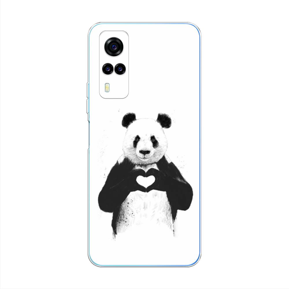 

Чехол Awog на Vivo Y31/Y53s 4G "Панда love", Разноцветный, 263750-10
