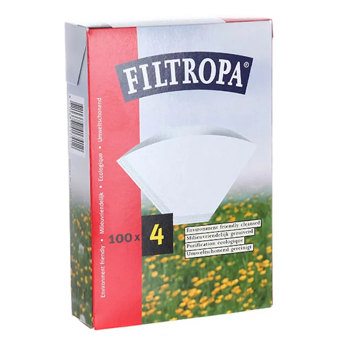 Фильтр Filtropa для кофеварок белые 04/100