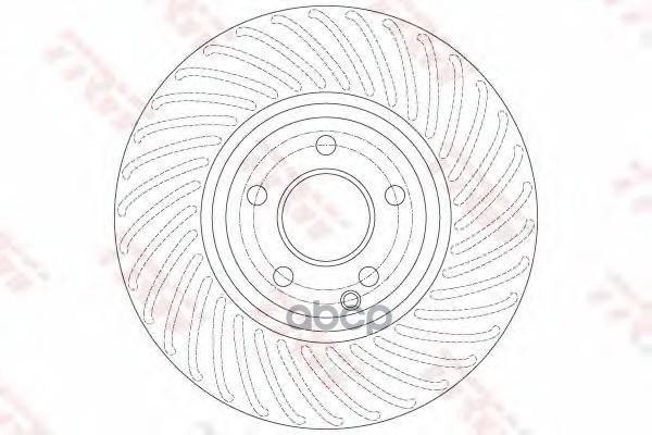 

Тормозной диск Trw DF6195S