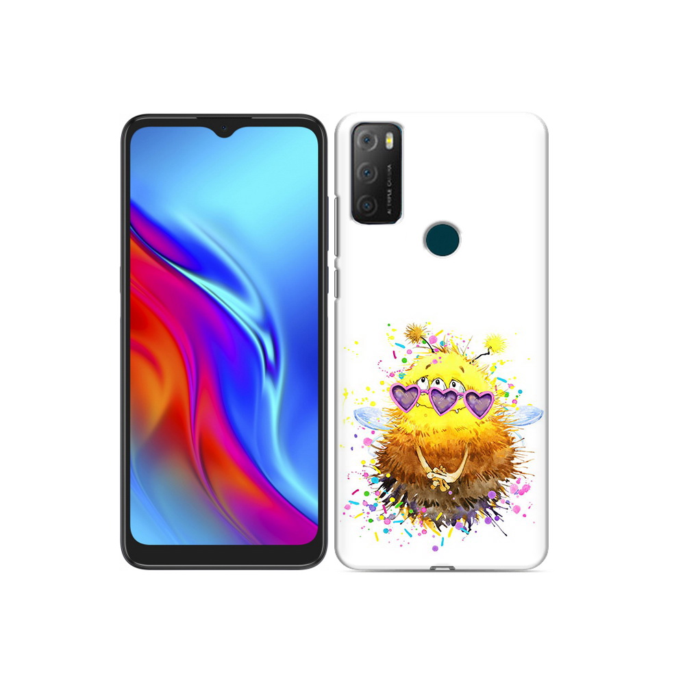 

Чехол MyPads Tocco для TCL 20e Пушитый шмель, Прозрачный, Tocco