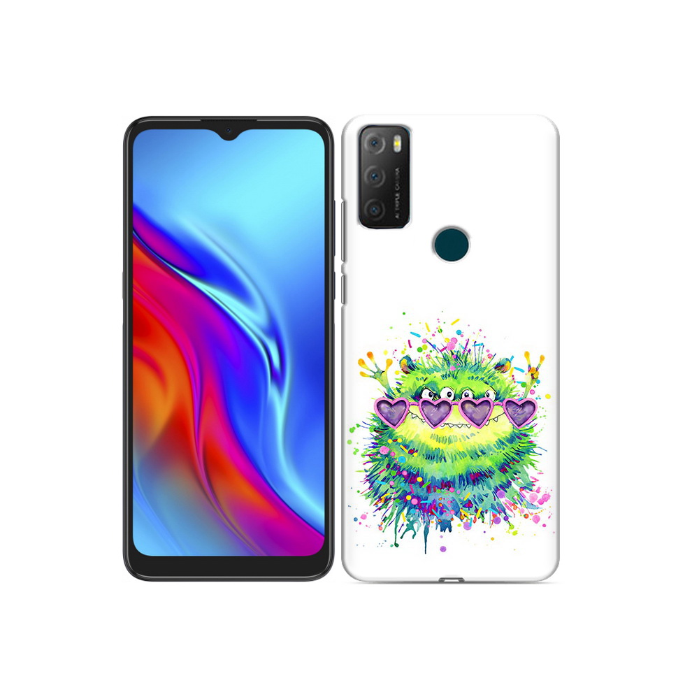 

Чехол MyPads Tocco для TCL 20e Пушистый персонаж, Прозрачный, Tocco
