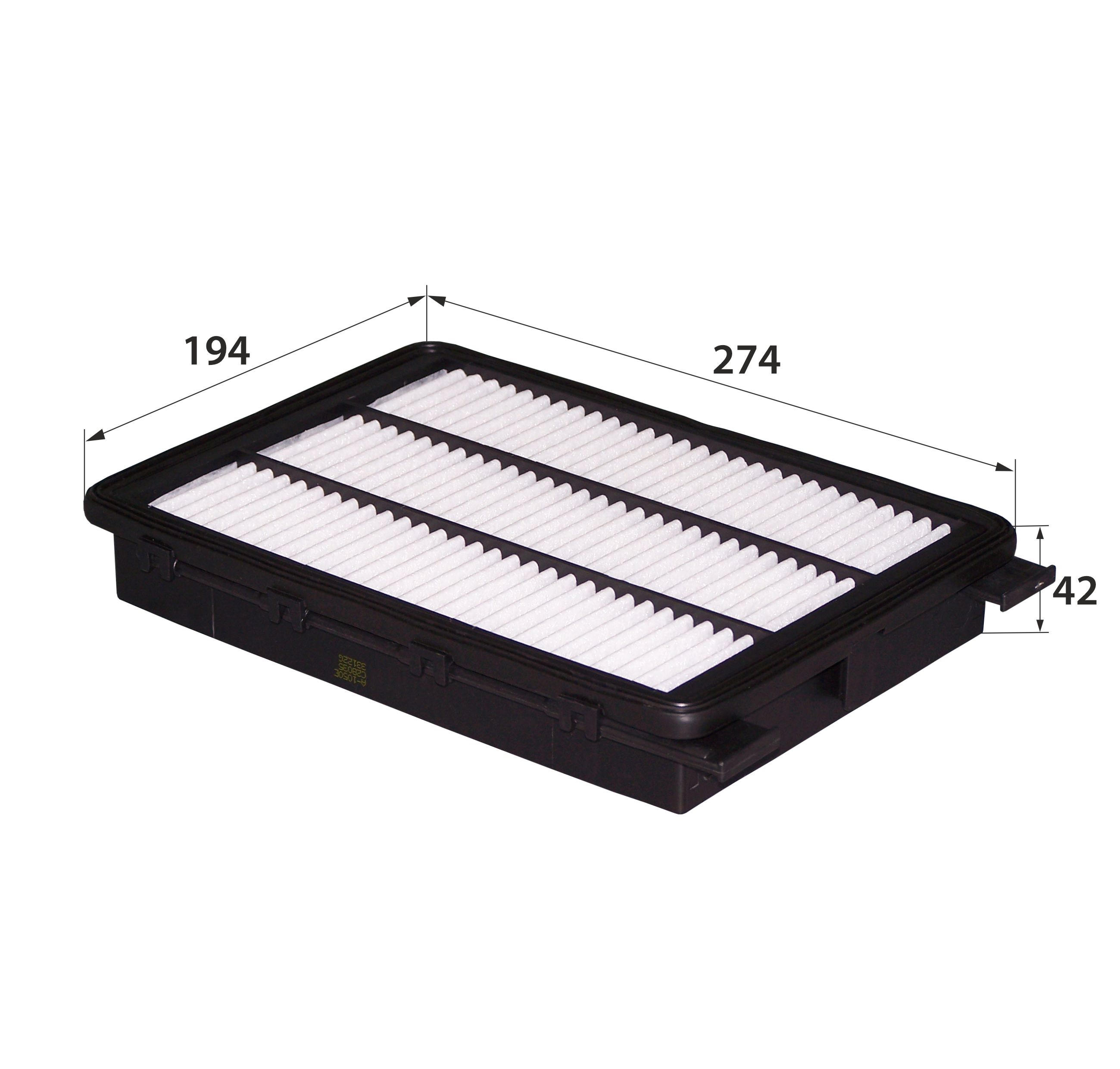 

Фильтр воздушный RB-exide A-1050E HYUNDAI KIA