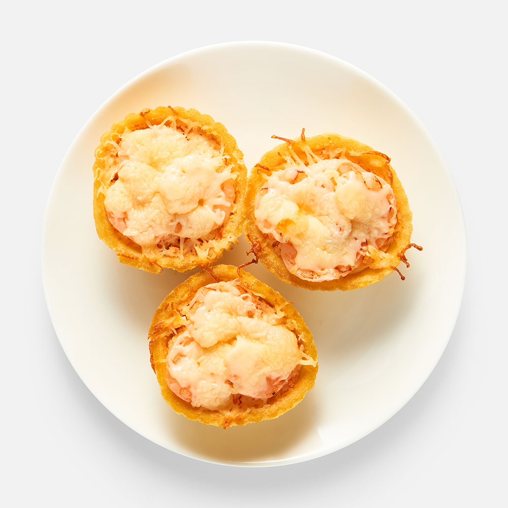 

Тарталетки Самокат, с крабовым мясом и креветками, 150 г