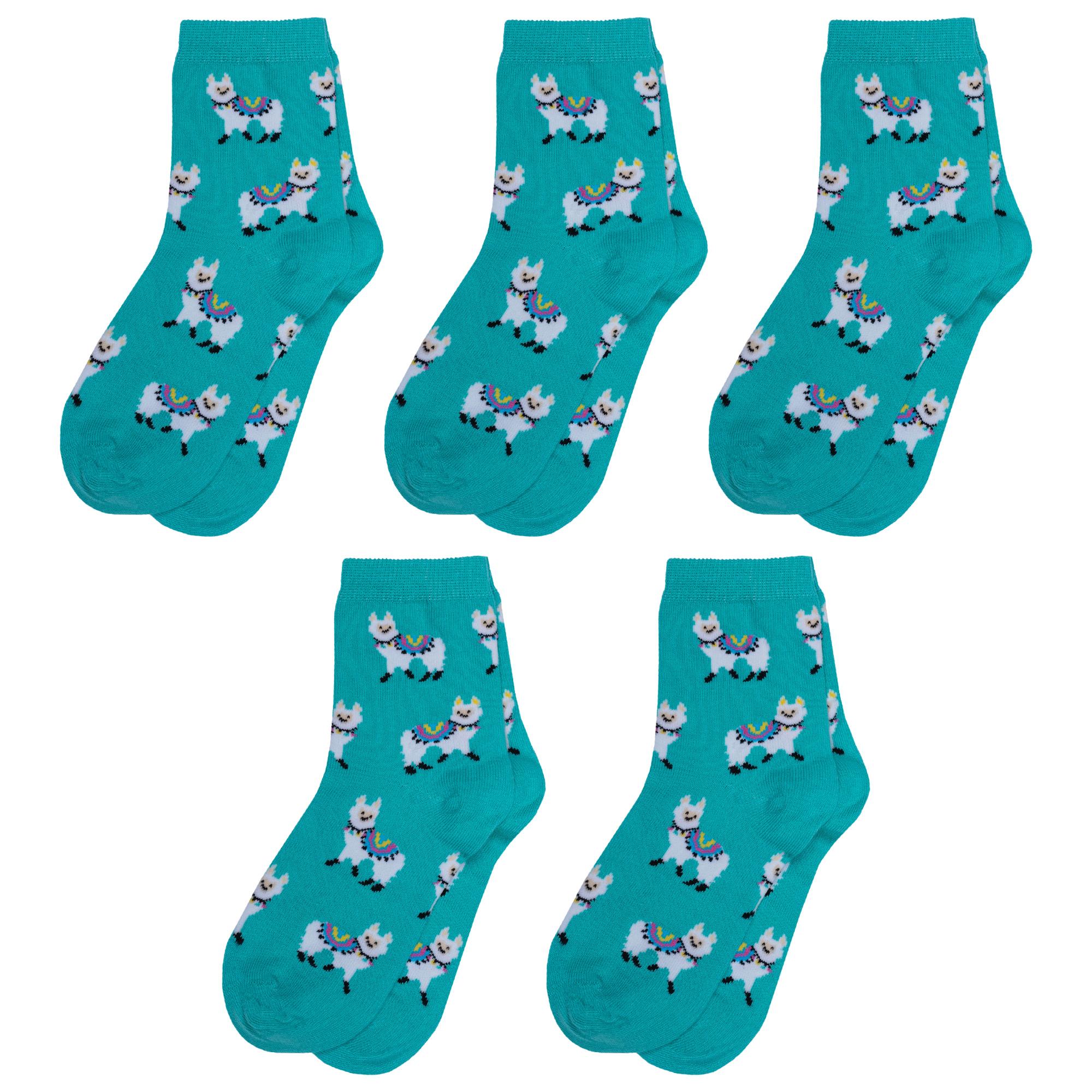 

Носки для девочек Rusocks 5-Д3-13159 цв. бирюзовый; белый р. 26-28, 5-Д3-13159