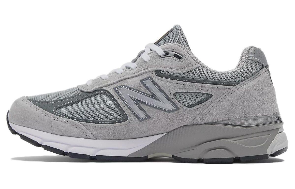 

Кроссовки унисекс New Balance NB 990 V4 серые 47.5 EU, Серый, NB 990 V4