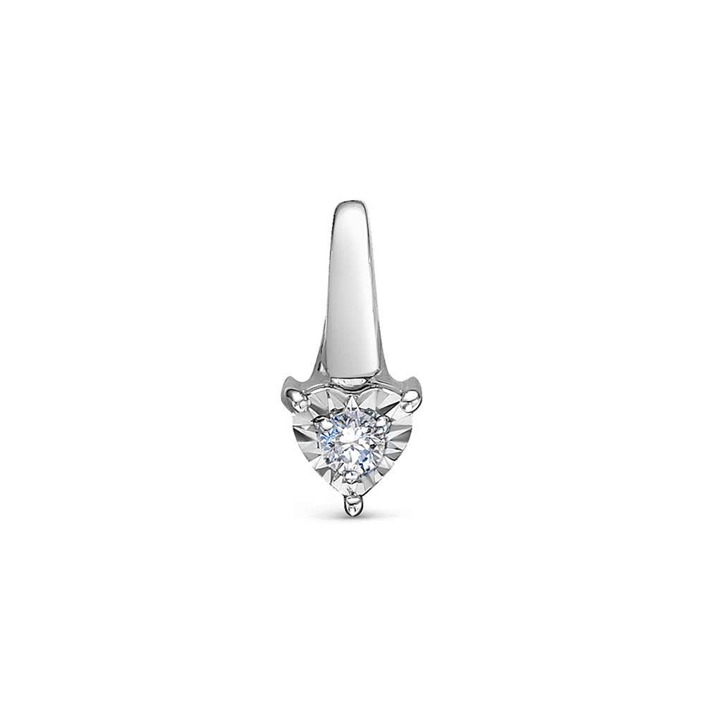 

Кулон из белого золота с бриллиантом Vesna jewelry 32010-259-00-00, 32010-259-00-00