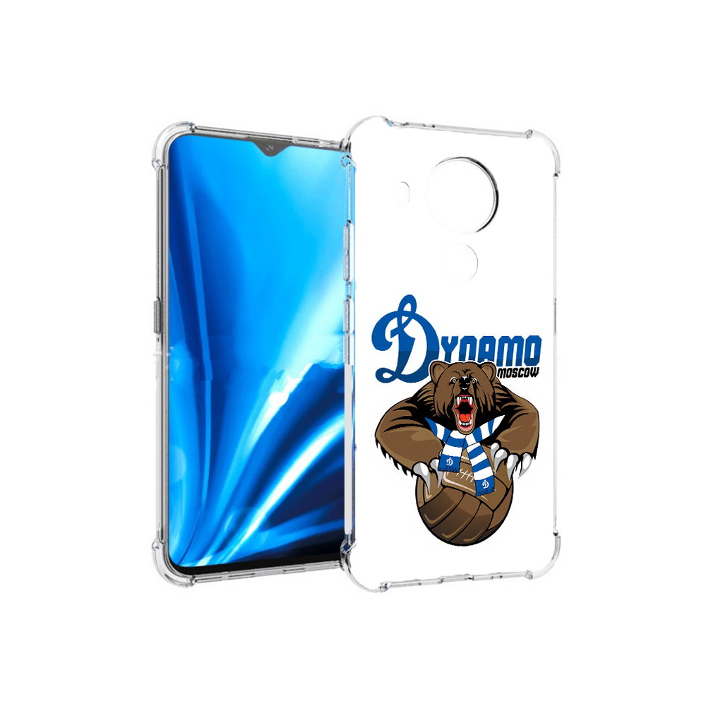 

Чехол MyPads Tocco для Nokia 5.4 ФК Динамо медведь (PT156621.100.175), Прозрачный, Tocco