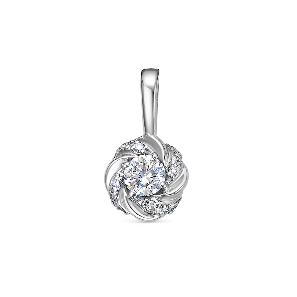 

Кулон из белого золота с бриллиантом Vesna jewelry 31678-251-46-00, 31678-251-46-00