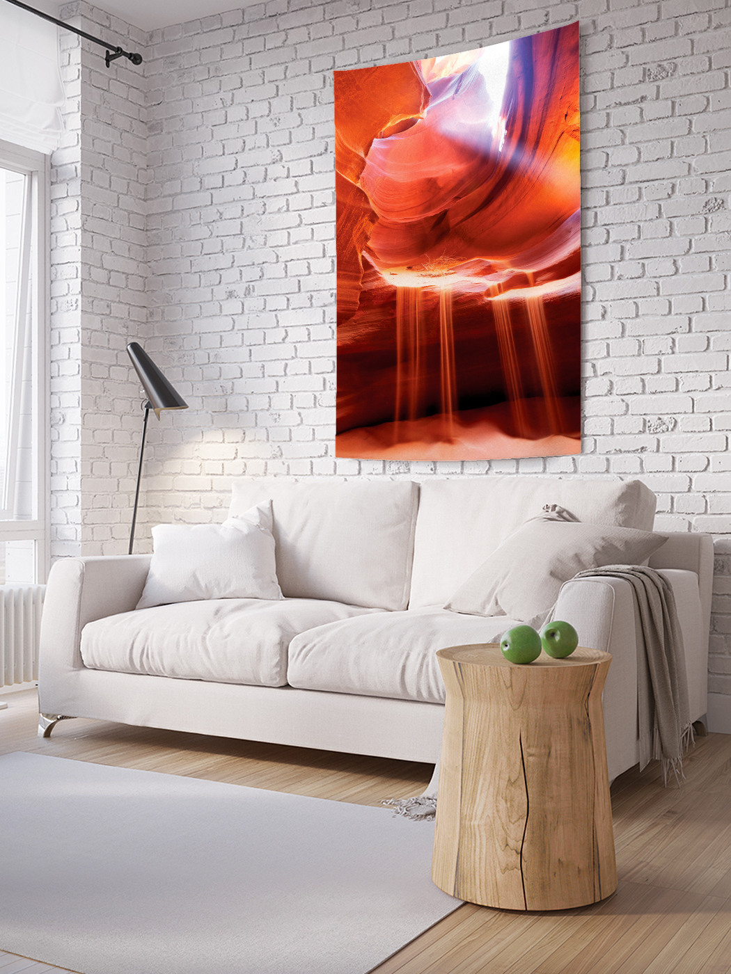 

Вертикальное фотопанно на стену JoyArty Песочная пещера 100x150 см, Песочная пещера