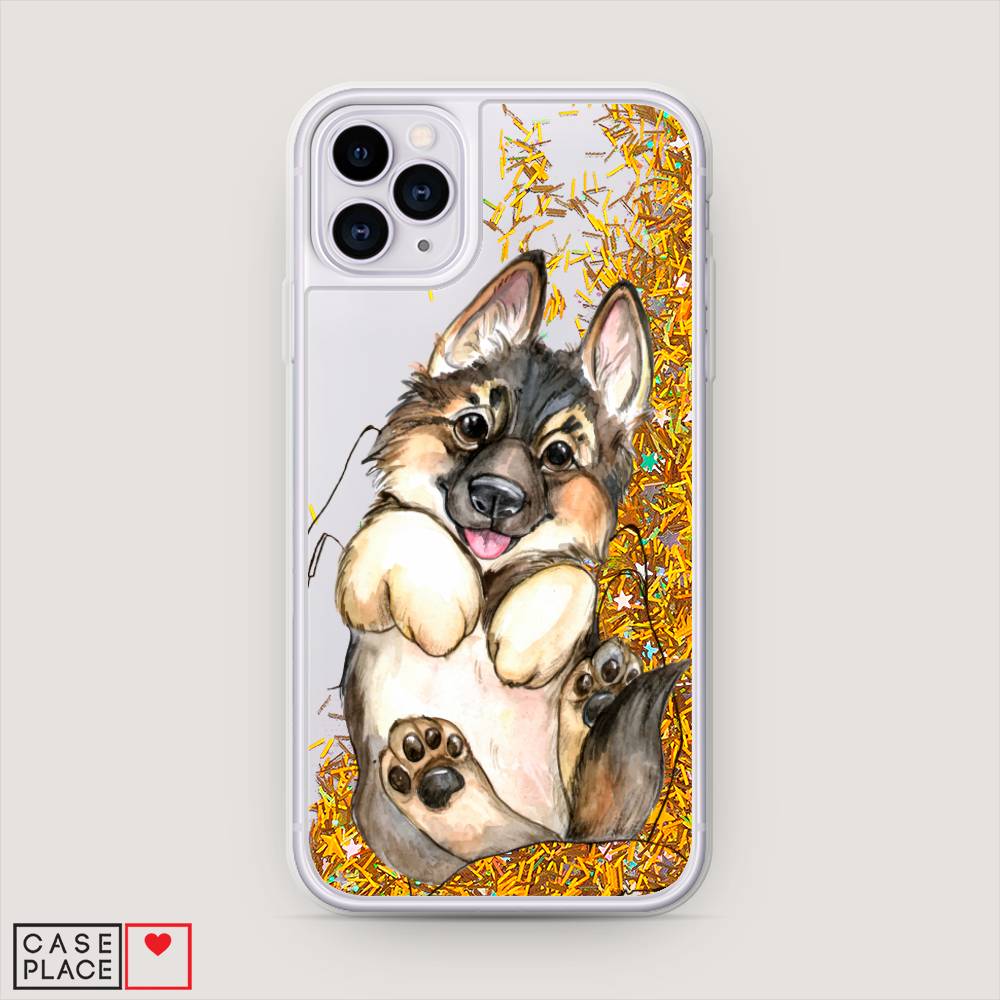 

Чехол Awog на Apple iPhone 11 Pro Max / Айфон 11 Pro Max "Овчарка в ладошках", Разноцветный, 12290-1