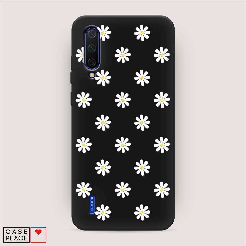 

Матовый силиконовый чехол "Маленькие ромашки" на Xiaomi Mi A3 Lite, 36252-1