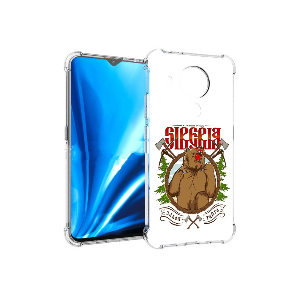

Чехол MyPads Tocco для Nokia 5.4 Тайга (PT156621.100.168), Прозрачный, Tocco