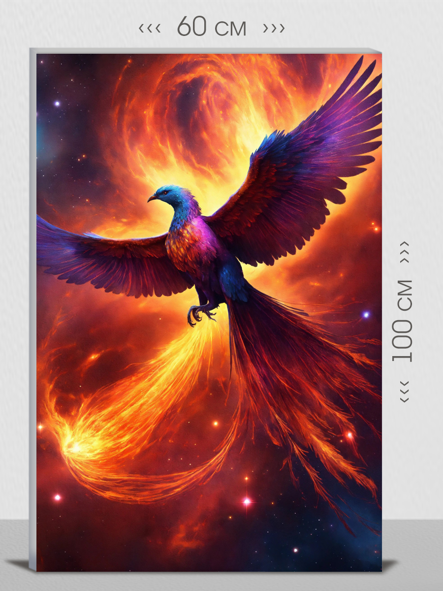 

Картина интерьерная FIRST CLASS IMAGES 60х100 на холсте на стену, 101996