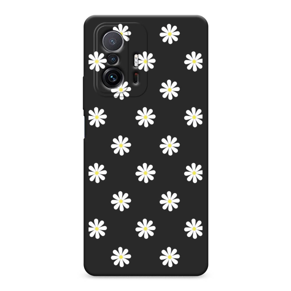 

Матовый силиконовый чехол "Маленькие ромашки" на Xiaomi Mi 11T Pro, 313752-1