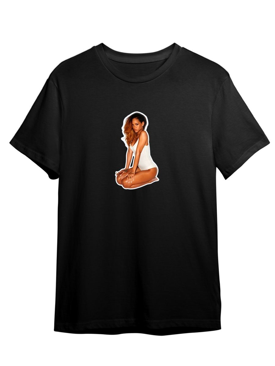 

Футболка унисекс СувенирShop Рианна/Rihanna 15 черная M, Черный, "Рианна/Rihanna" 15