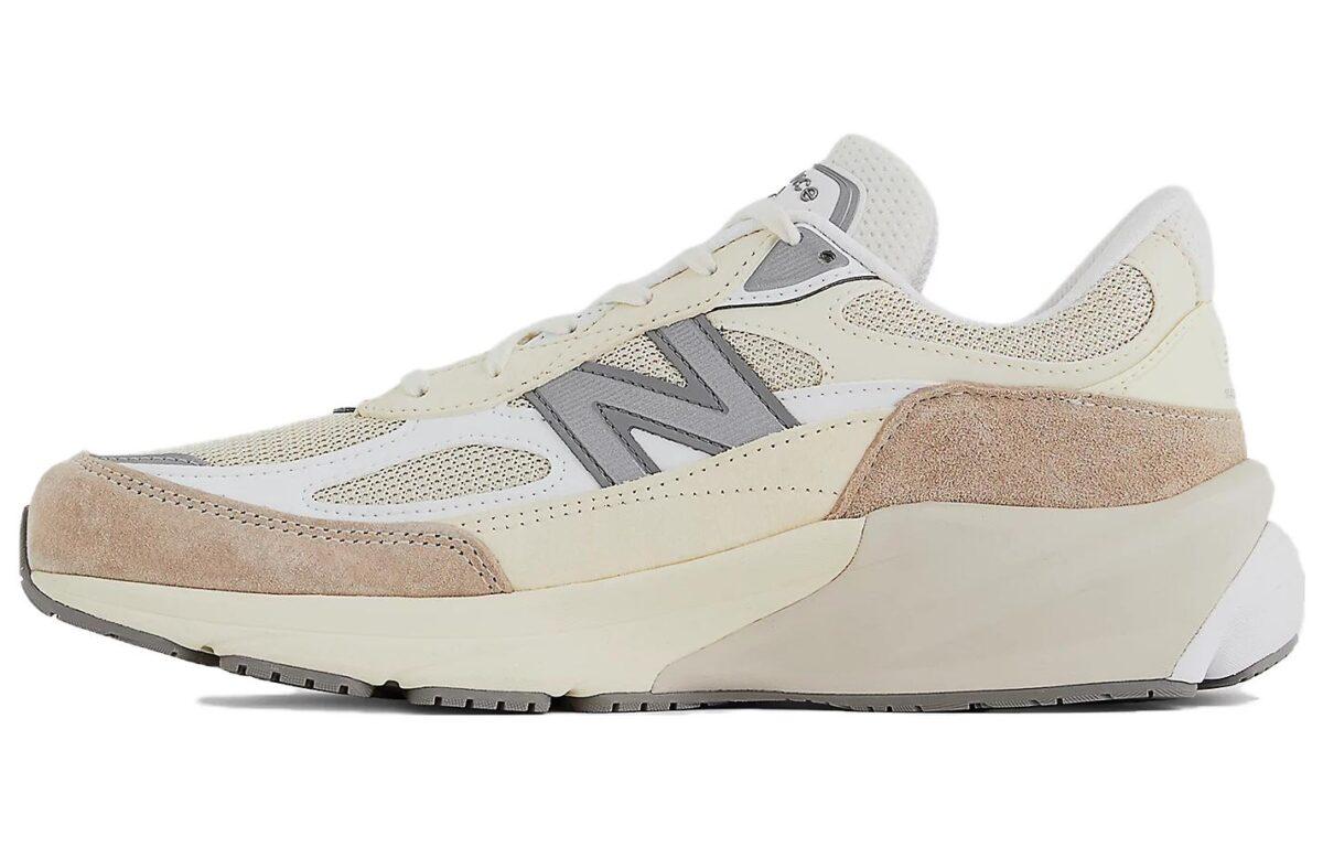 

Кроссовки унисекс New Balance NB 990 V6 бежевые 46.5 EU, Бежевый, NB 990 V6