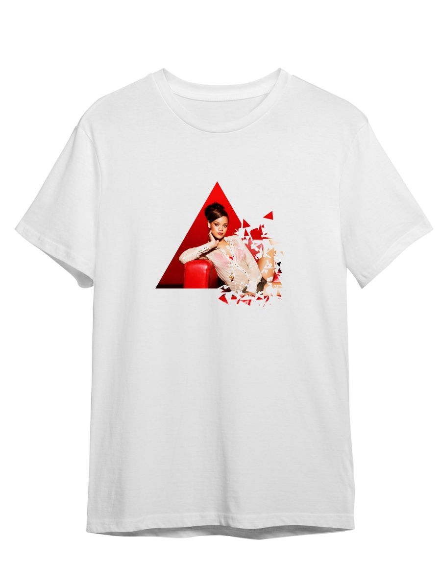 

Футболка унисекс СувенирShop Рианна/Rihanna 14 белая L, Белый, "Рианна/Rihanna" 14