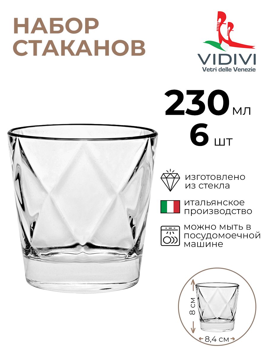 

Олд Фэшн Кончерто 6 шт, Прозрачный