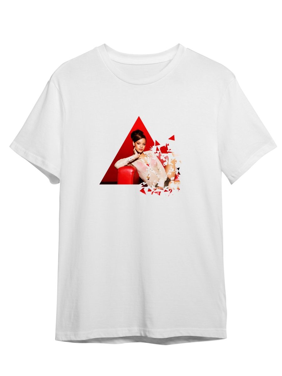 

Футболка унисекс СувенирShop Рианна/Rihanna 14 белая 3XL, "Рианна/Rihanna" 14