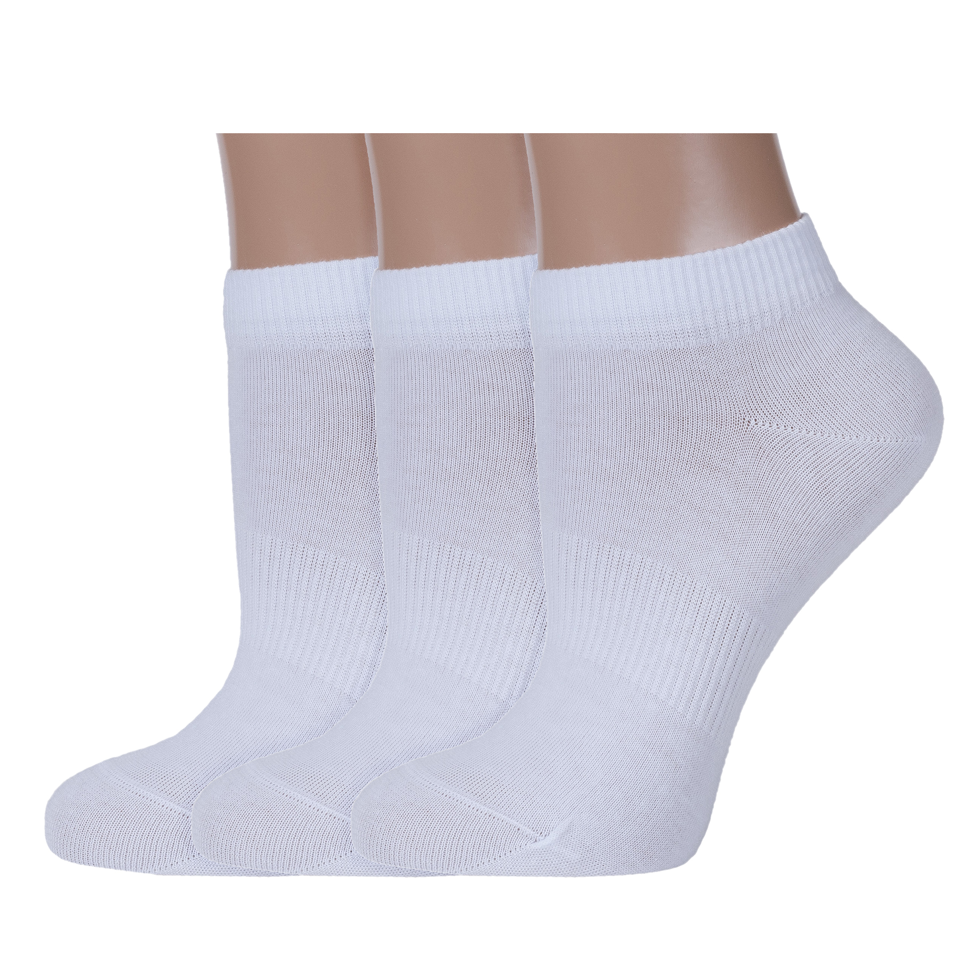 

Комплект носков женских Rusocks 3-Ж3-23763 белых 23-25, Белый, 3-Ж3-23763